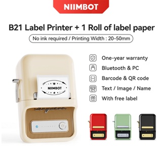 Wholesale Niimbot B21 Label Printer Maker Black, Red, And Green 20