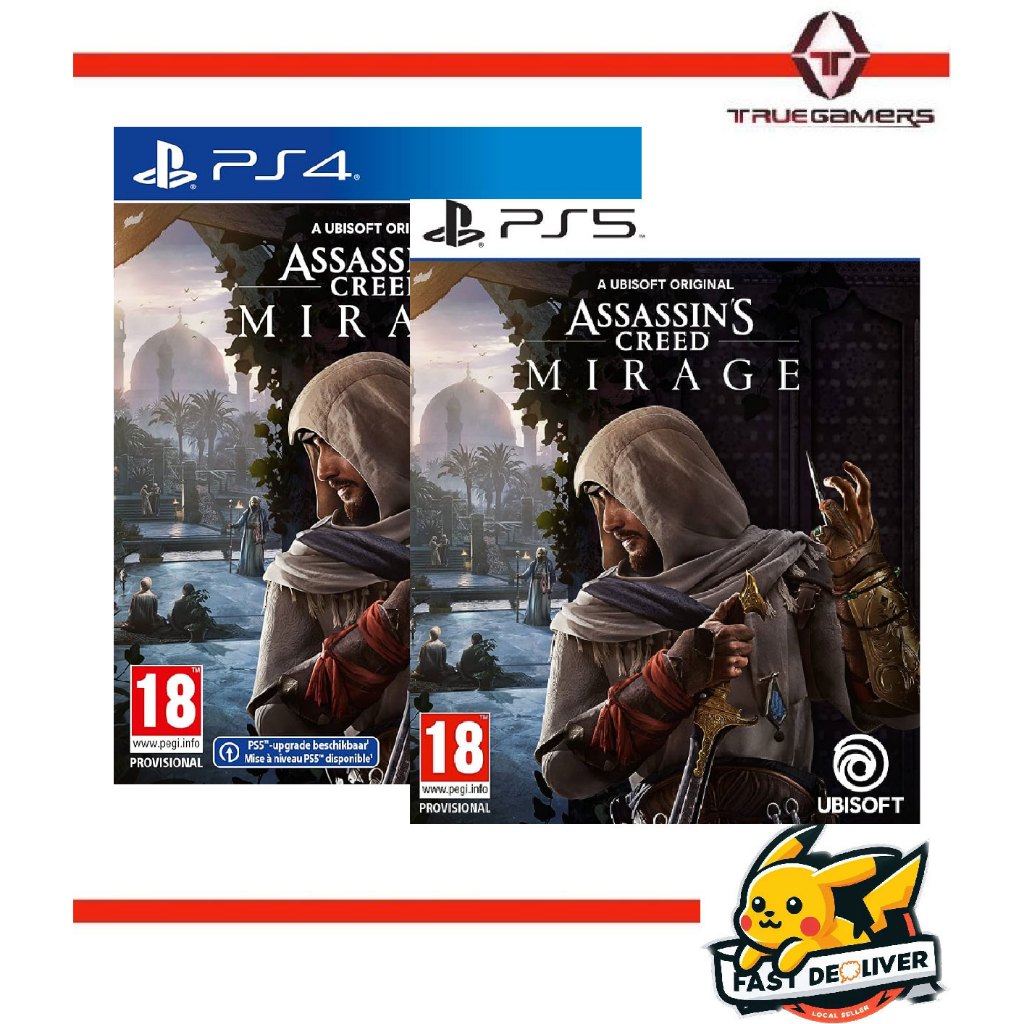 Ps4 Ps5 Assassin S Creed Mirage R3 Eng And Chi R2 Eng Shopee Malaysia