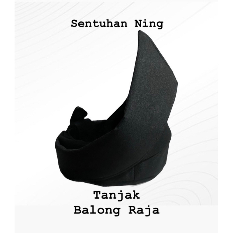 Tanjak Hitam Dewasa/Kanak Kanak Ready Stock | Shopee Malaysia