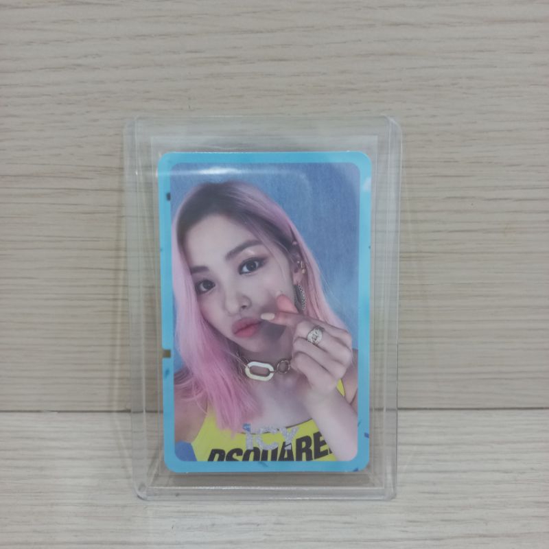 Official Itzy Ryujin Photocard Crazy in Love Cheshire Album