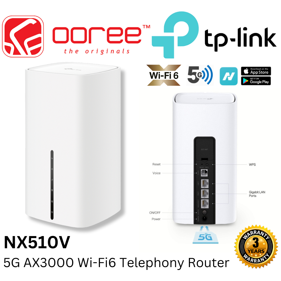NX510v, Routeur Téléphonie 5G WiFi 6 AX3000