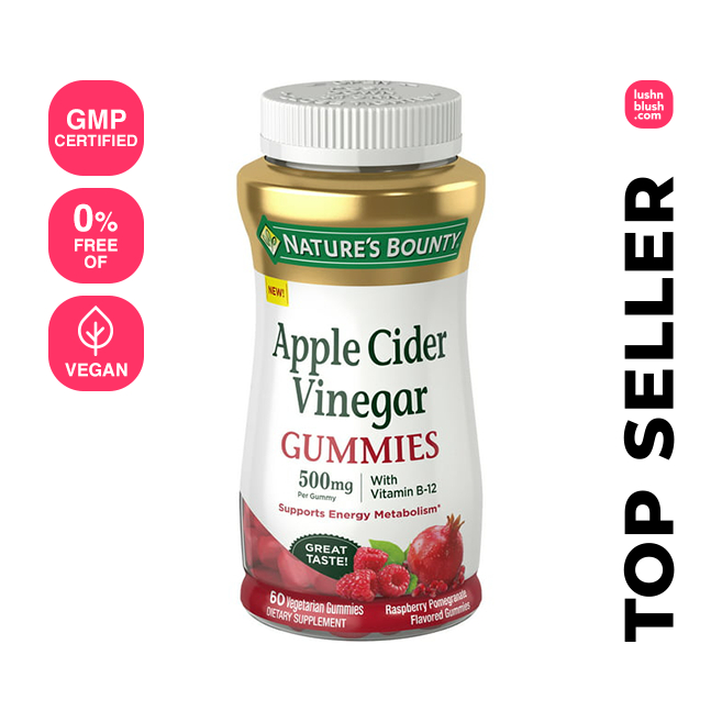 🍎 Nature's Bounty Apple Cider Vinegar Gummies (Expiry Date 10/2025