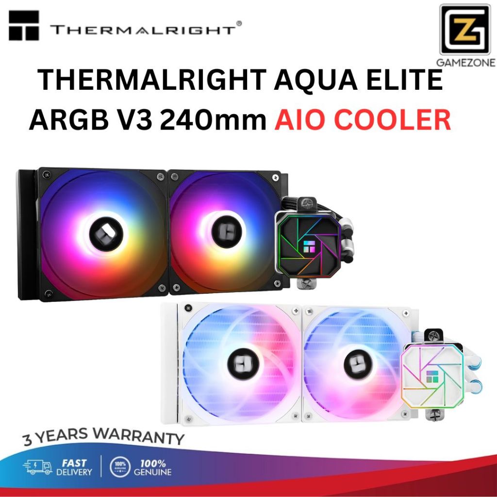 Thermalright Aqua Elite 360 V3 Liquid CPU Cooler, 360 Cooling Row Size, 3 X 120mm PWM Fans, S-FDB Bearings,for AMD/AM4/AM5, Intel LGA1150/1151/1155/1156/1200/2011/1700,Desktop CPU Cooler AIO - View #11