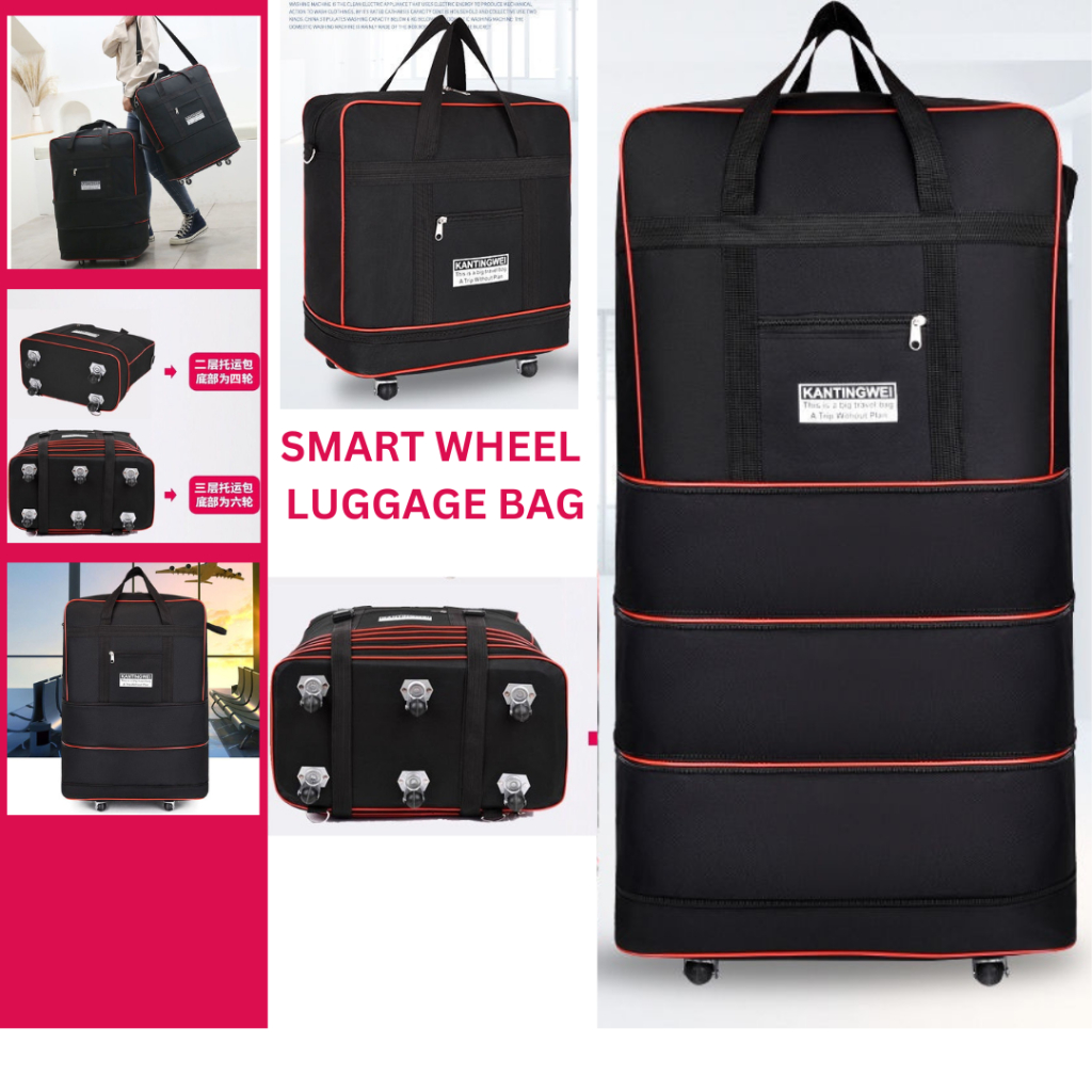 Bagasi Bluetooth Luggage Bag Smart Luggage Large Capacity