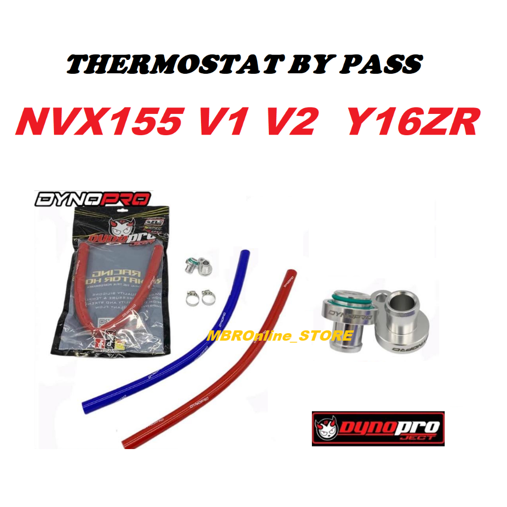 DYNOPRO BYPASS THERMOSTAT Y16 DYNO PRO THERMOSTAT BYPASS NVX155 DYNOPRO