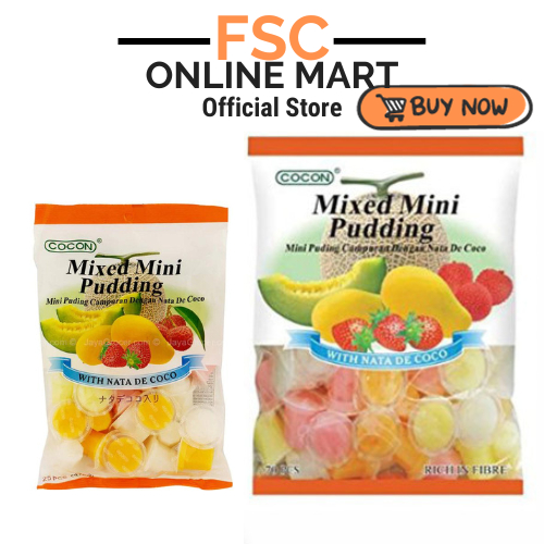 [FSC] Cocon Mixed Mini Pudding With Nate De Coco 70pieces | Shopee Malaysia