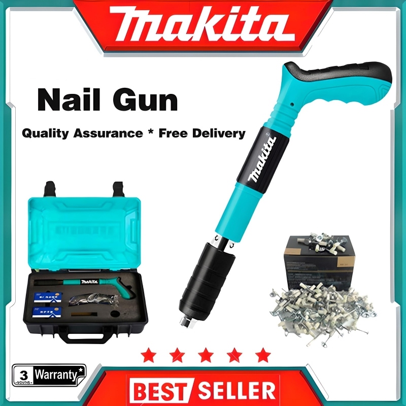 Makita Nail Gun Artifact Special Gun Steel Nail Cement Concrete Nail