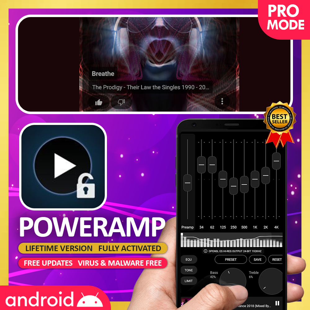 [ℙ𝕙𝕠𝕟𝕖 𝔸ℙ𝕂] Poweramp FULL APK 📱 for Android devices 📱 Lifetime 📱 Fully