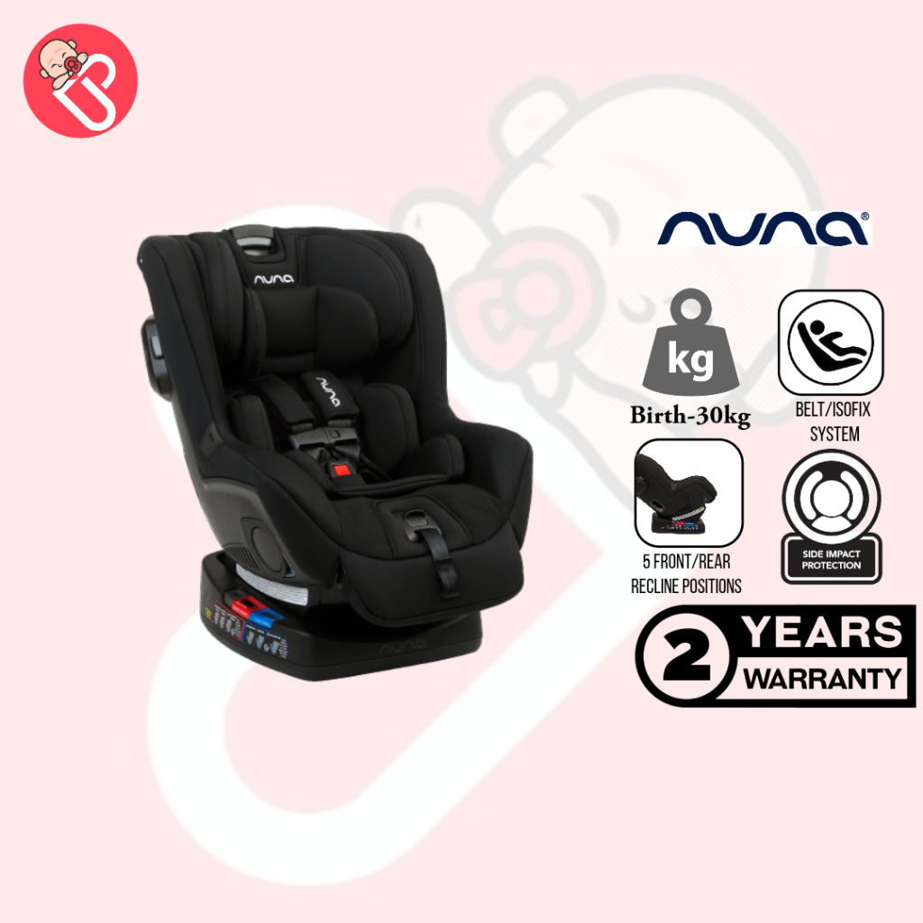 Nuna Rava Convertible Car Seat 25kg Shopee Malaysia