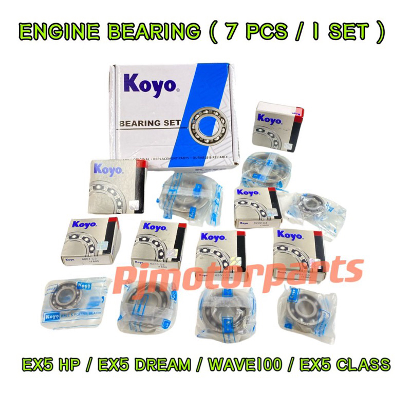 EX5 HP/ EX5 DREAM/ WAVE100/ EX5 CLASS/ WAVE 100 R (7 PCS / 1 SET