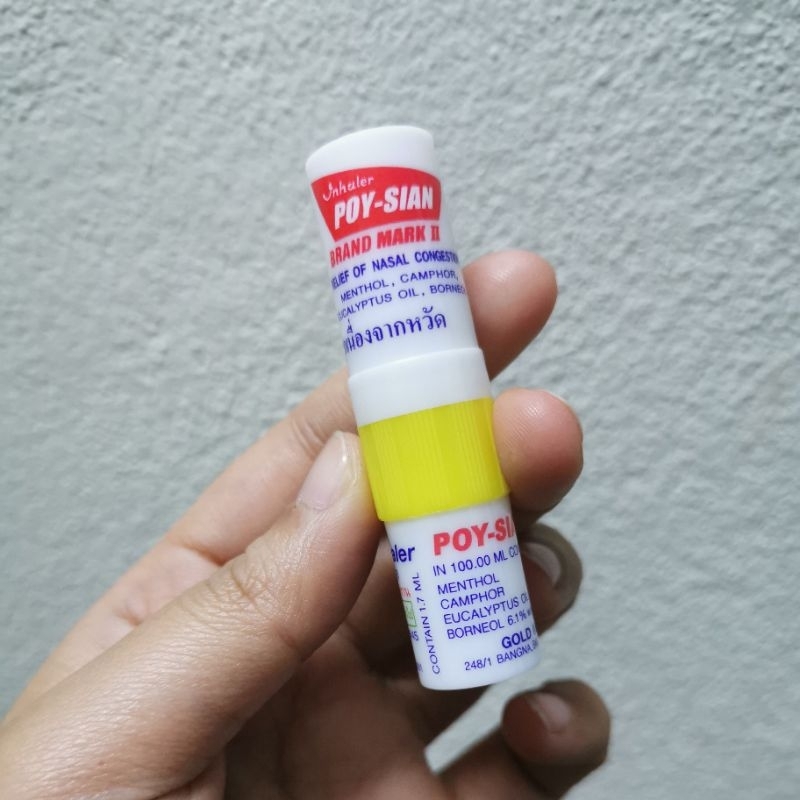 Inhaler Poy-Sian 2 in 1 - 6pcs | Shopee Malaysia