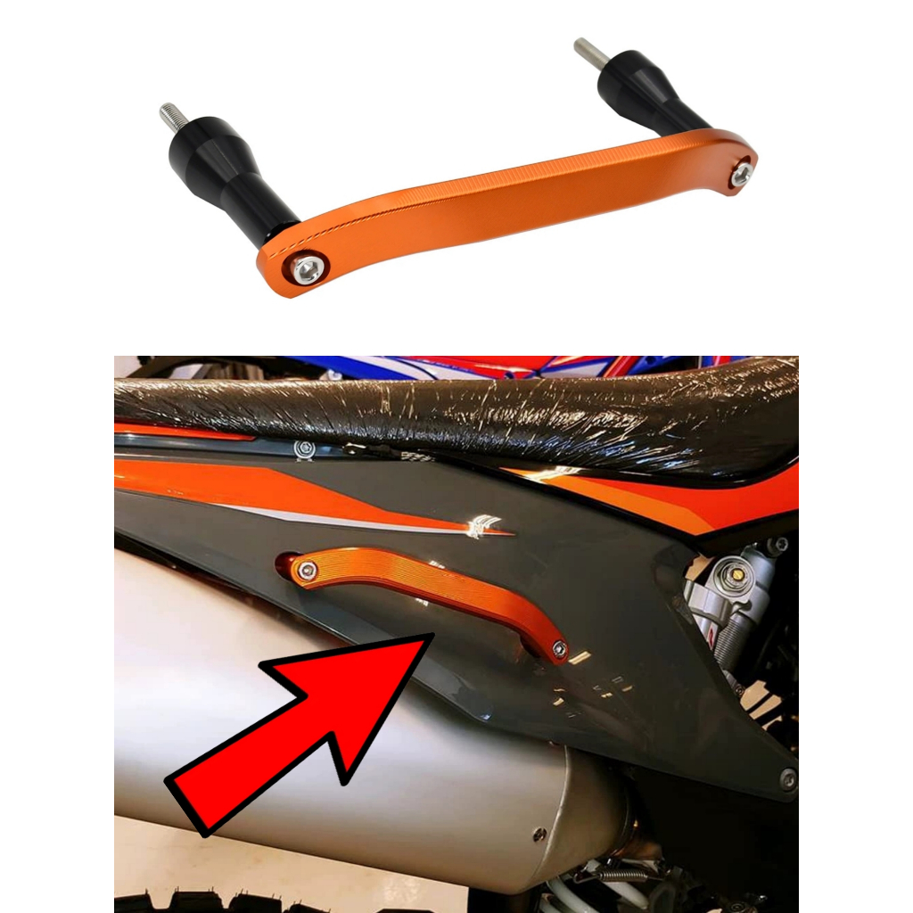 Rear Passenger Seat Hand Grab Bar Handle Spoiler KTM EXCF XCW XCF SXF ...