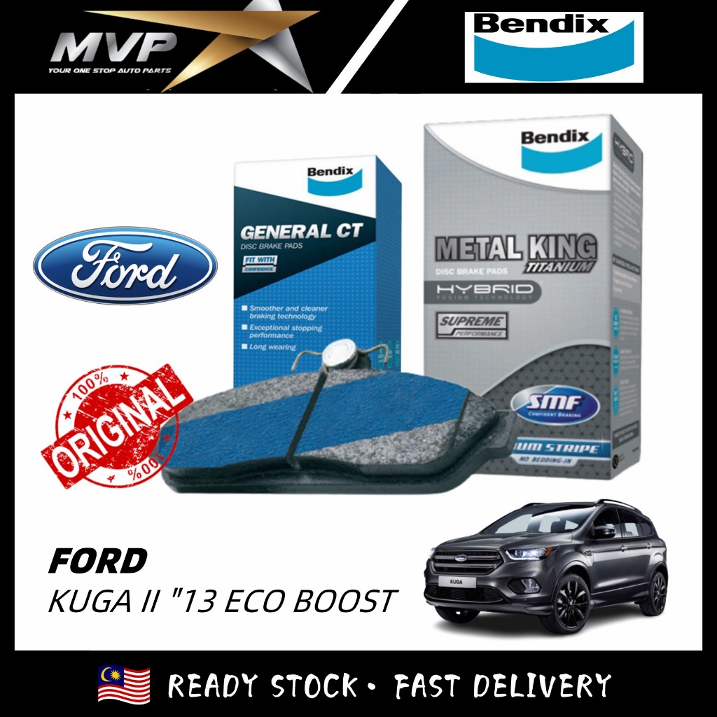 Original Bendix Brake Pad Ford Kuga II Ecoboost Bendix Metal King / General CT Front Brake Pad