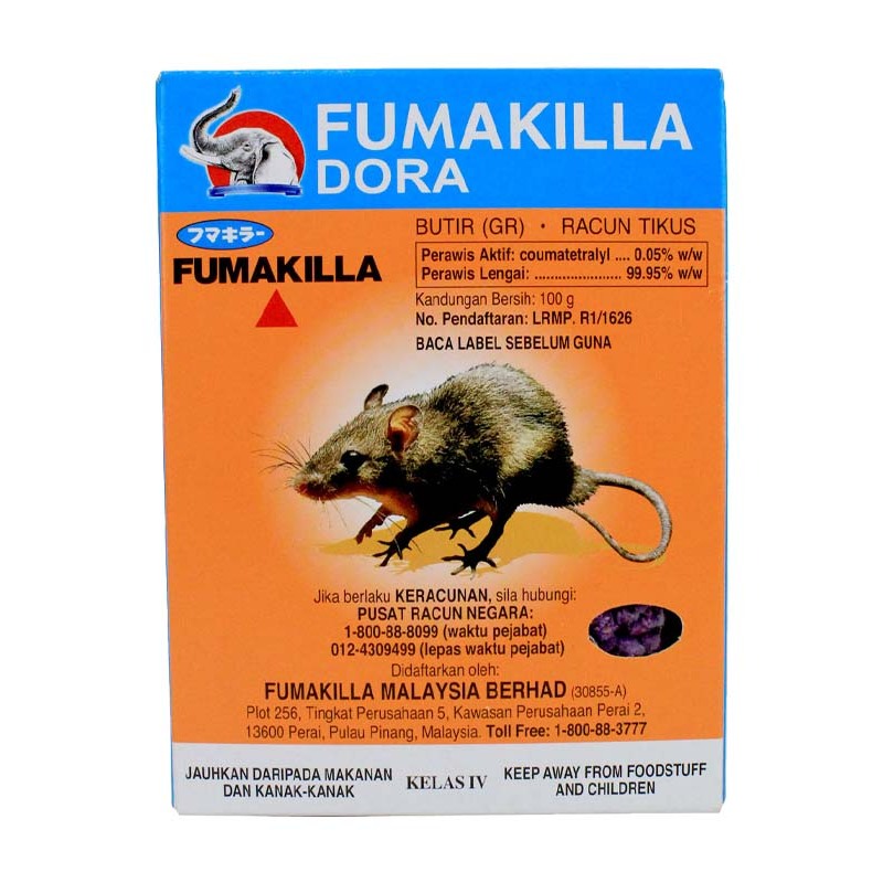 FUMAKILLA DORA RAT MOUSE 100G | Shopee Malaysia