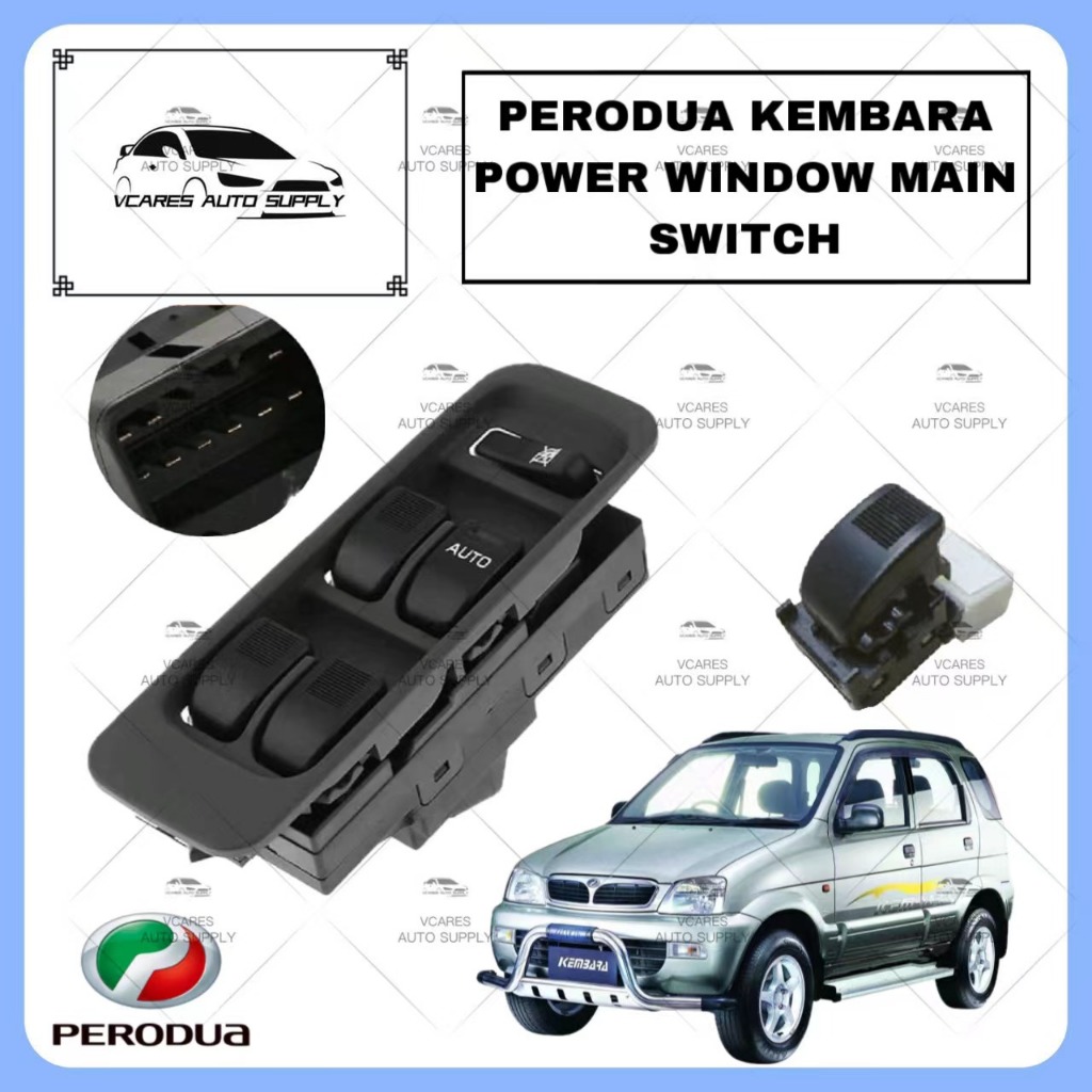 Genuine Part Perodua Kembara Power Window Main Switch Shopee Malaysia