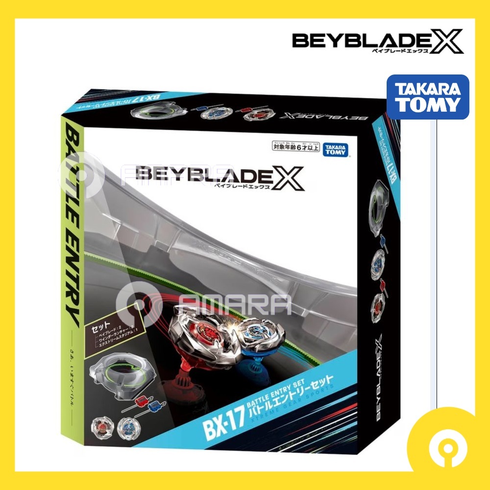 Takara Tomy Beyblade X Bx 17 Battle Entry Set Bx17 Comes With Launcher