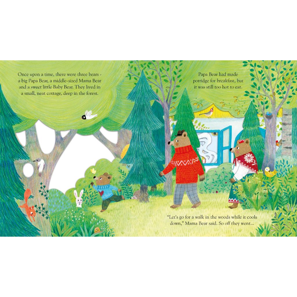 Usborne Peep Inside a Fairy Tale Goldilocks and the Three Bears ...