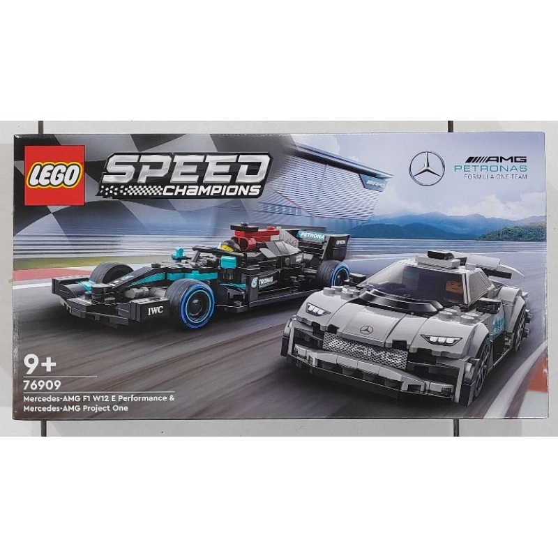 LEGO 76909 SPEED CHAMPIONS MERCEDES-AMG F1 W12 E PERFORMANCE & MERCEDES ...