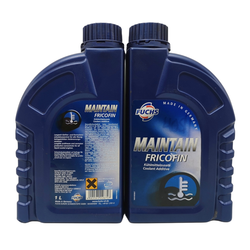 100% Original Fuchs Sikolene Motorcycle Coolant Maintain Fricofin ...