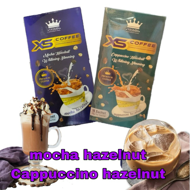 SLIMMING PRODUK,KOPI KURUS,XS COFFEE MOCHA HAZELNUT, XS COFFEE