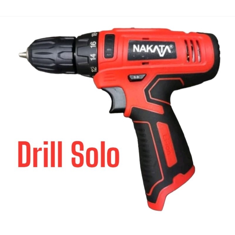 NAKATA NKT1231 10MM BATTERY DRILL ITALY EUROPA 12V CORDLESS DRIVER HAND DRILL MACHINE BOSCH MAKITA DCA