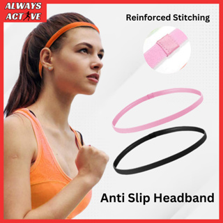 Sport Sweat Absorbing Fitness Headband Women Running Yoga Elastic