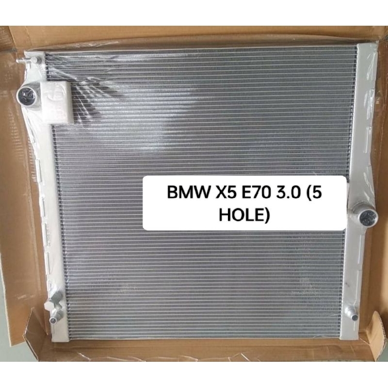 BMW X5 E70 3.0SI/4.8I (5 HOLE PIPE) HIGH QUALITY RADIATOR | Shopee Malaysia
