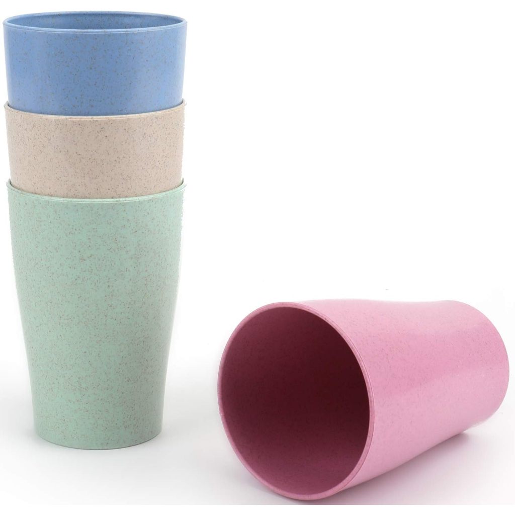 320ml stacked water cups environment-friendly reusable drinking cup ...
