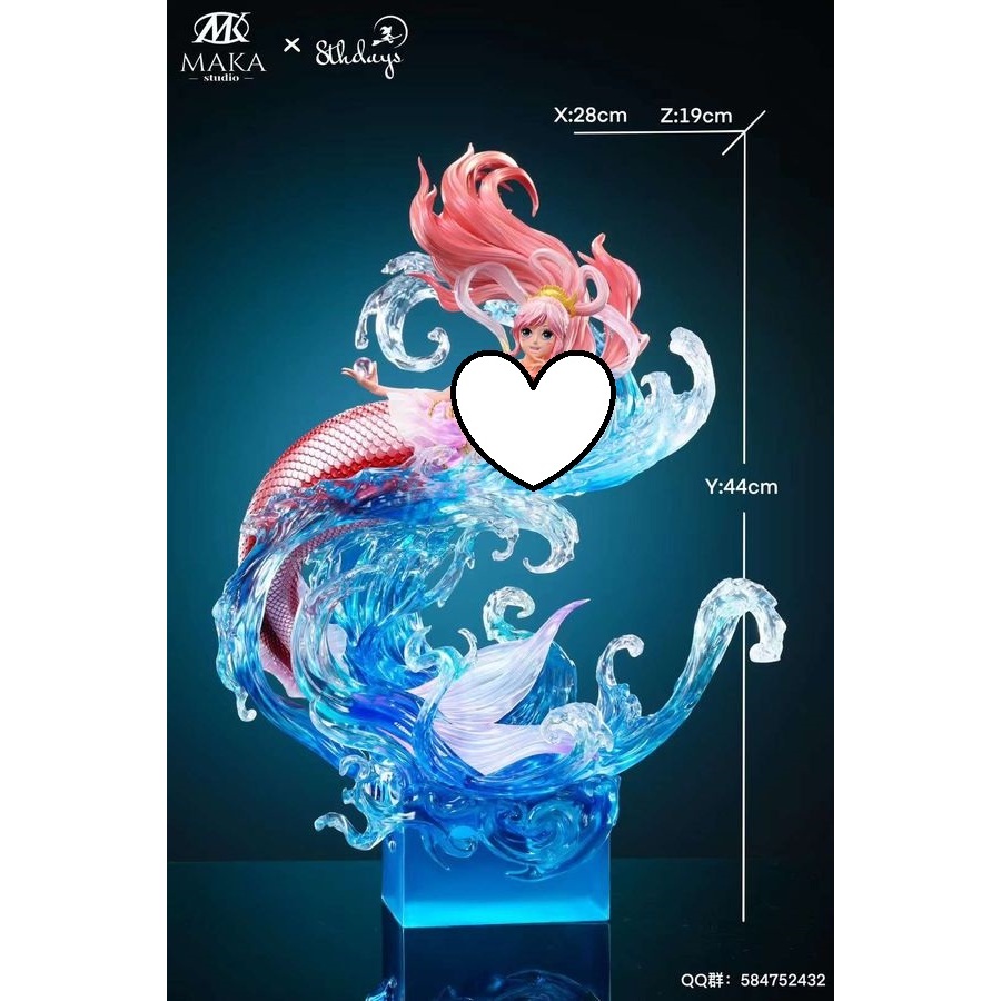 MK Studio Shirahoshi One Piece Resin Statue GK Anime Figure Shopee