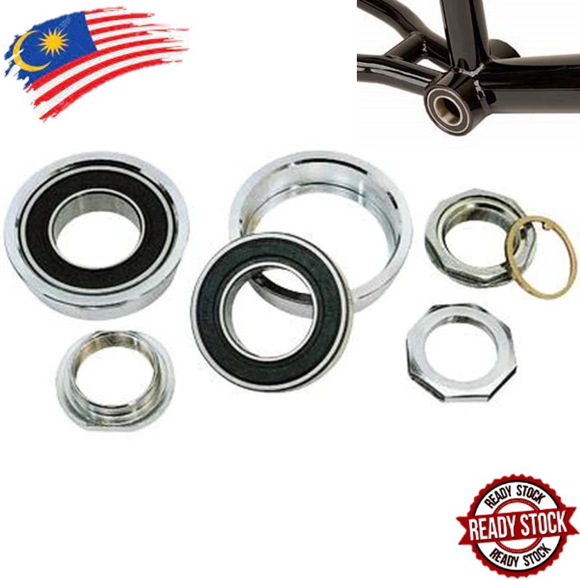 BB CUPSET OPC Seal Bearing MTB BMX One Piece Crank Bottom Bracket Cup