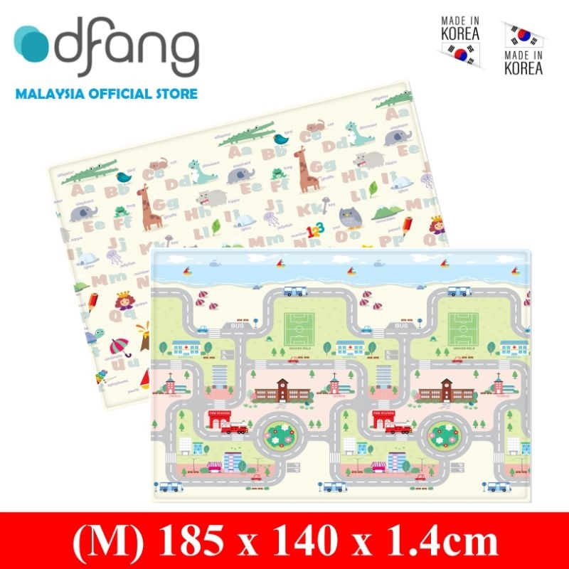 Dfang Double Film Premium PVC Playmat Playing Car (M 185x140x1.4cm