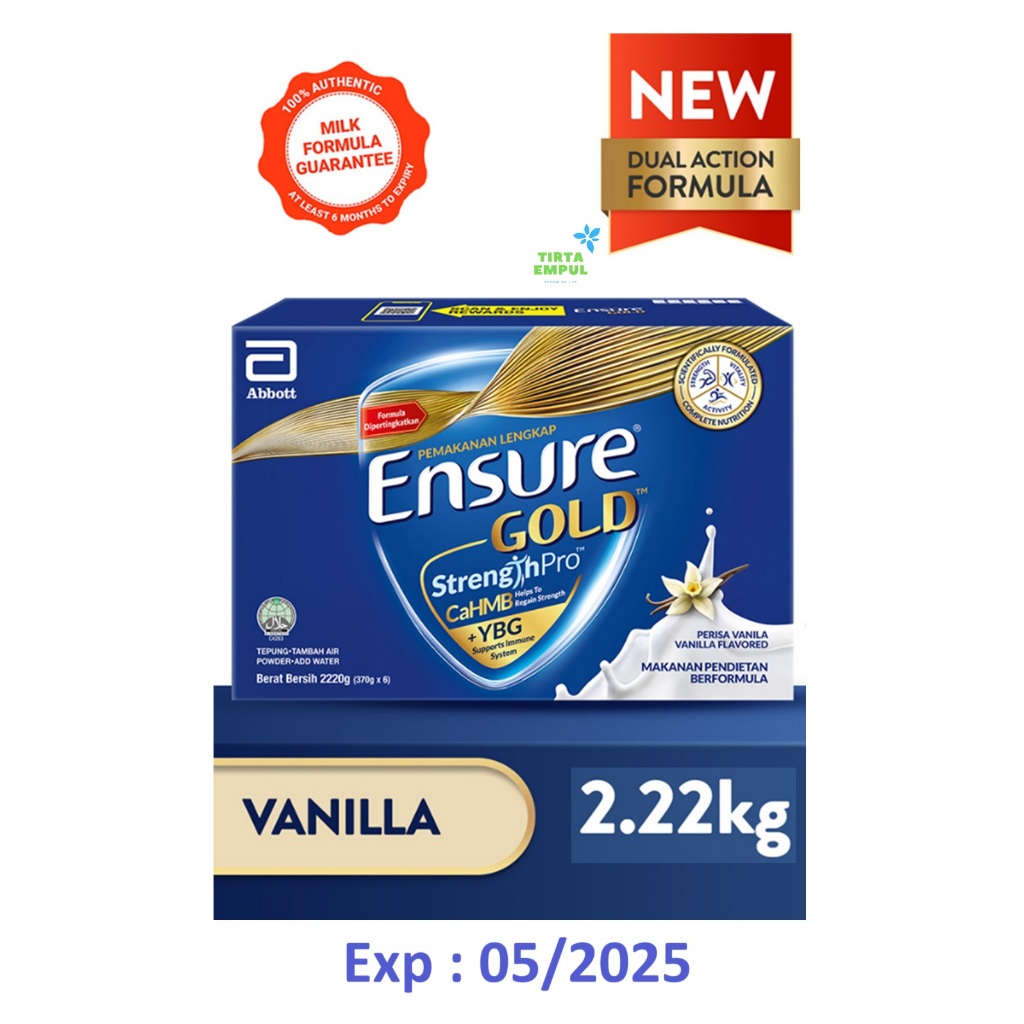 Ensure Gold Vanilla 2.22kg (Exp 05/2025) Shopee Malaysia