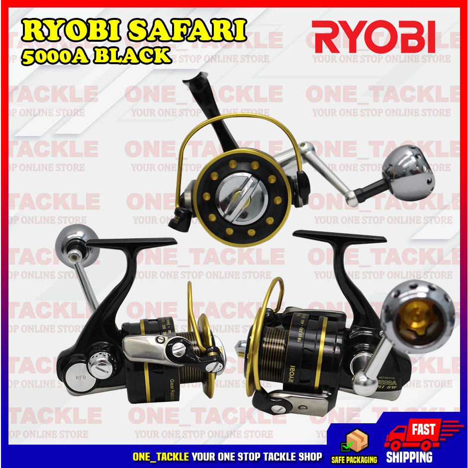Ryobi Fishing Safari 5000A Spinning Fishing Reel Extra Spool (100%  Original) Mesin Pancing