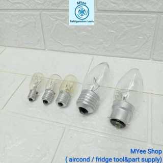 6pcs 3W E12 E14 LED Fridge Light Bulb Refrigerator Energy Corn bulb AC220V  LED Lamp SMD2835 Replace Halogen Light 2p