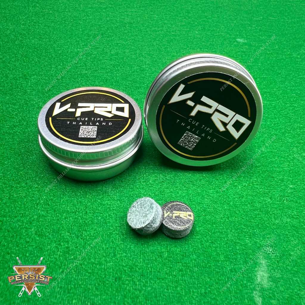 🇹🇭 V PRO Cue Tip Medium Hard Snooker Cue Tip 11mm Snooker Cue