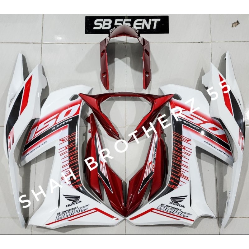 COVERSET RSX MERAH PUTIH VIETNAM LIMITED 🔥 | Shopee Malaysia