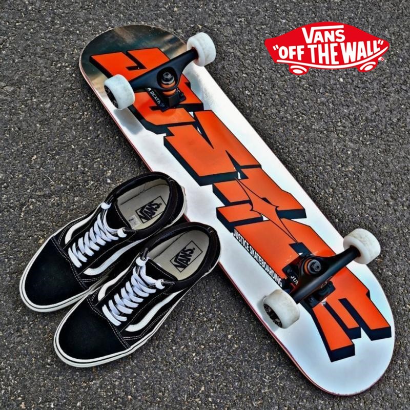 【Free return】Vans old skool black shoes vans sneaker casual shoes kasut