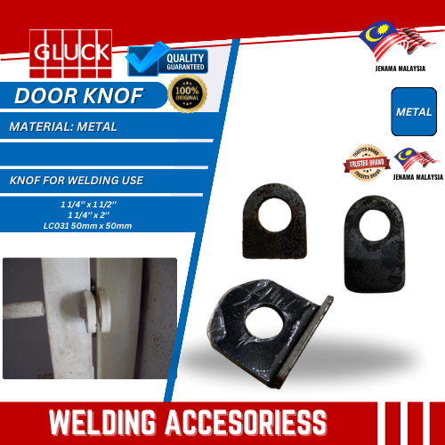 Welding Door Knof L Dooe Knof C031 (Buatan Malaysia) | Shopee Malaysia