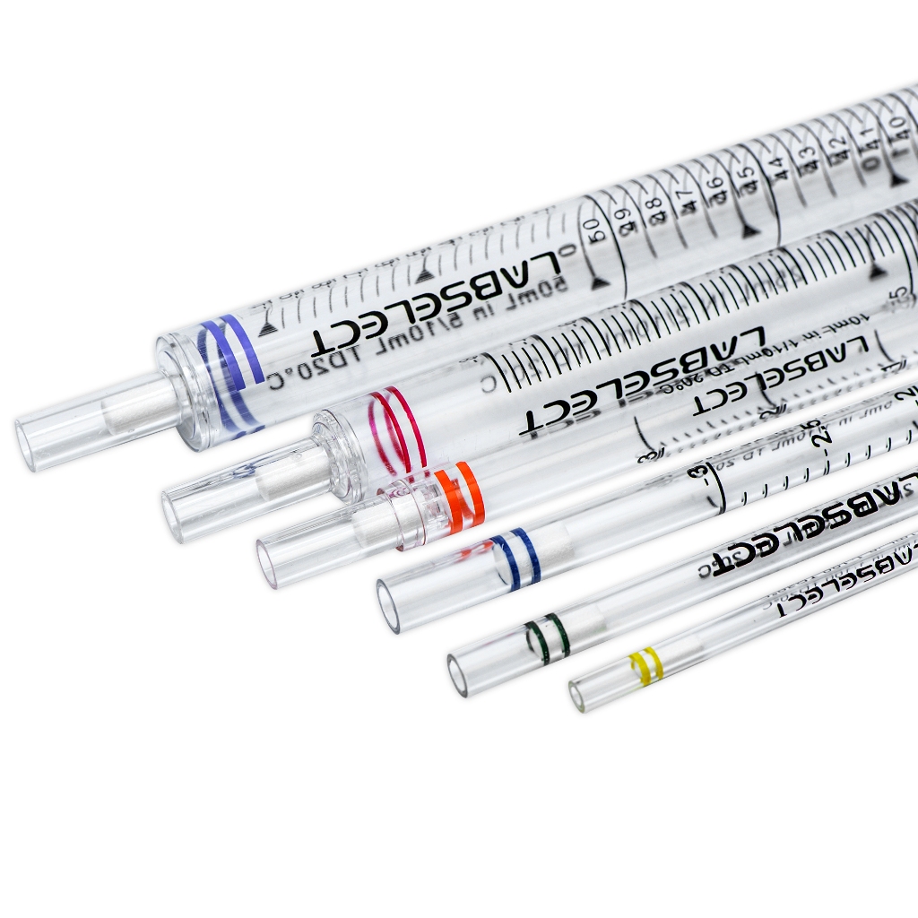 LABSELECT Serological Pipette 1ml 2ml 5ml 10ml 25ml 50ml Serological ...