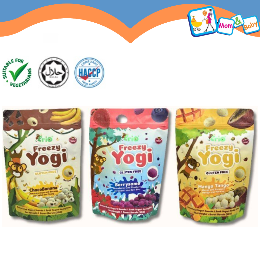 Erio Freezy Yogi Freeze Dried Yogurt Snacks ( 30g) Shopee Malaysia