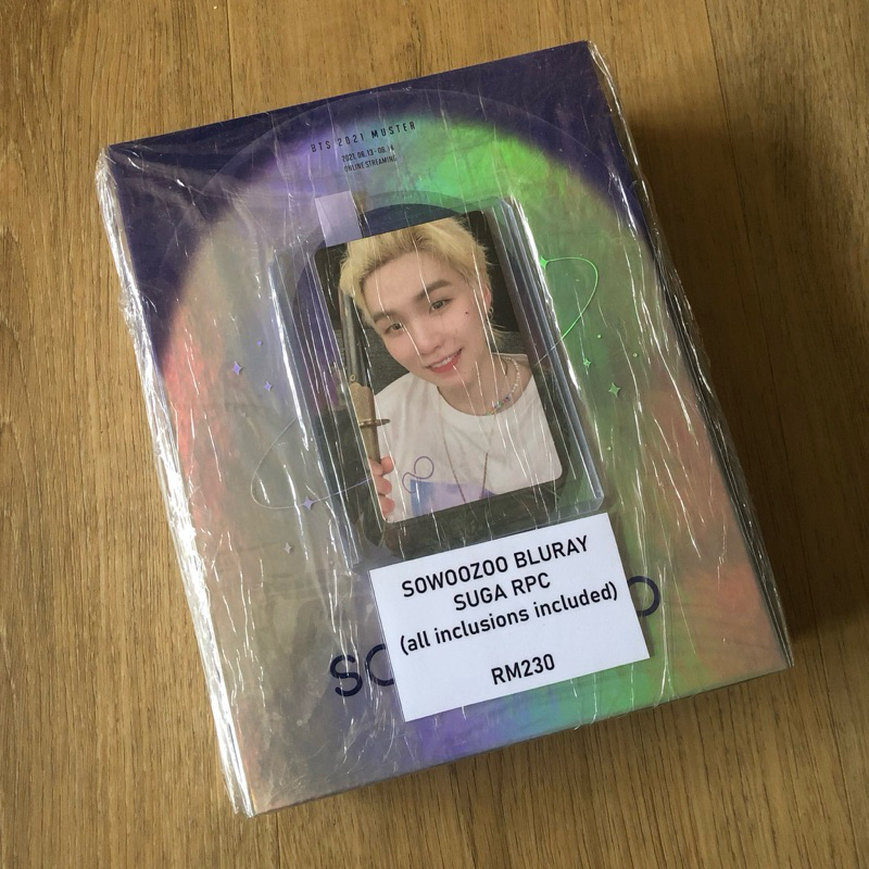 BTS Sowoozoo blu-ray comes with Yoongi pc shops