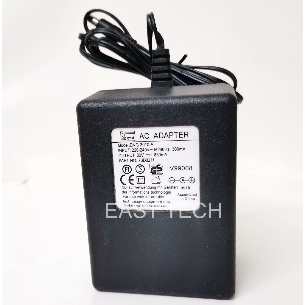 SKYNET DNG-3010-A 30V 830mA OUTPUT AC ADAPTER (RECOND) | Shopee Malaysia