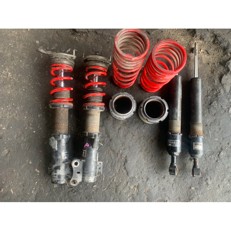RSR Blacki Coilovers Adjustable Soft Hard Absorber For Perodua Viva Kenari Kelisa Shopee