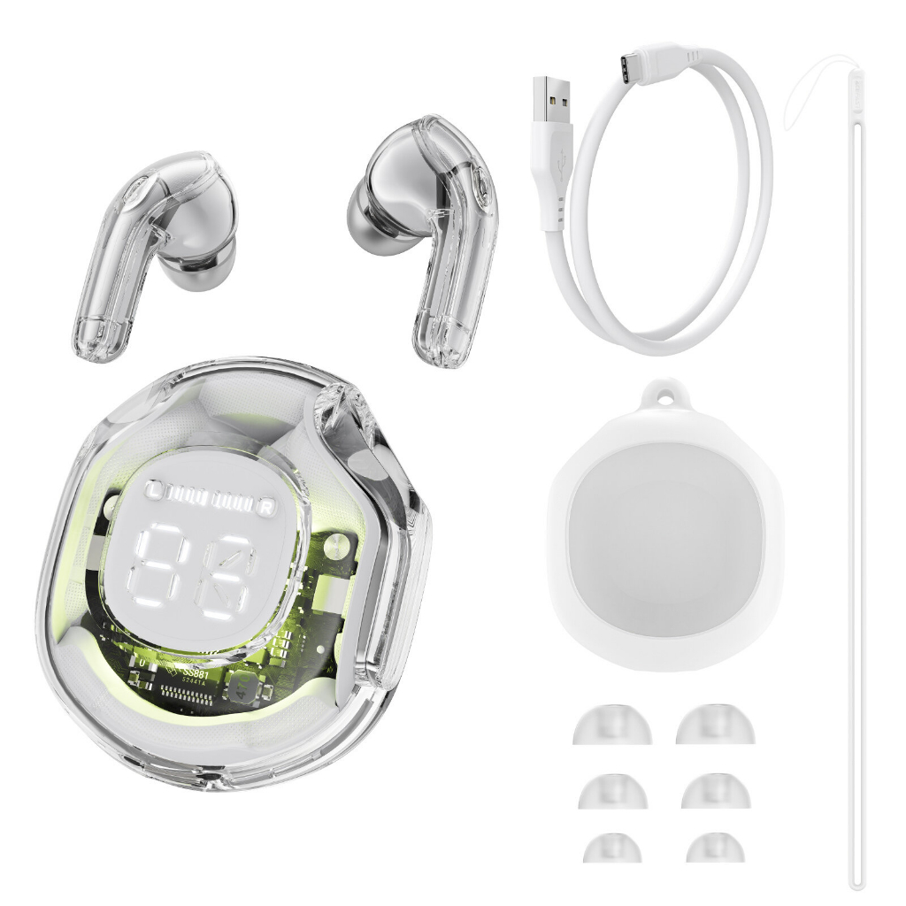 ACEFAST TWS Headset Earbud T8 - Bluetooth 5.3, IPX4 Waterproof, Call Noise  Reduction, up to 7 hours of music | Shopee Malaysia