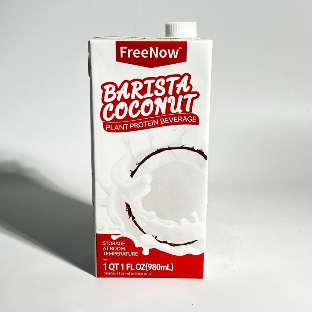 [Halal] FreeNow Barista Coconut Milk Plant Protein Beverage 980ml 菲诺厚椰乳
