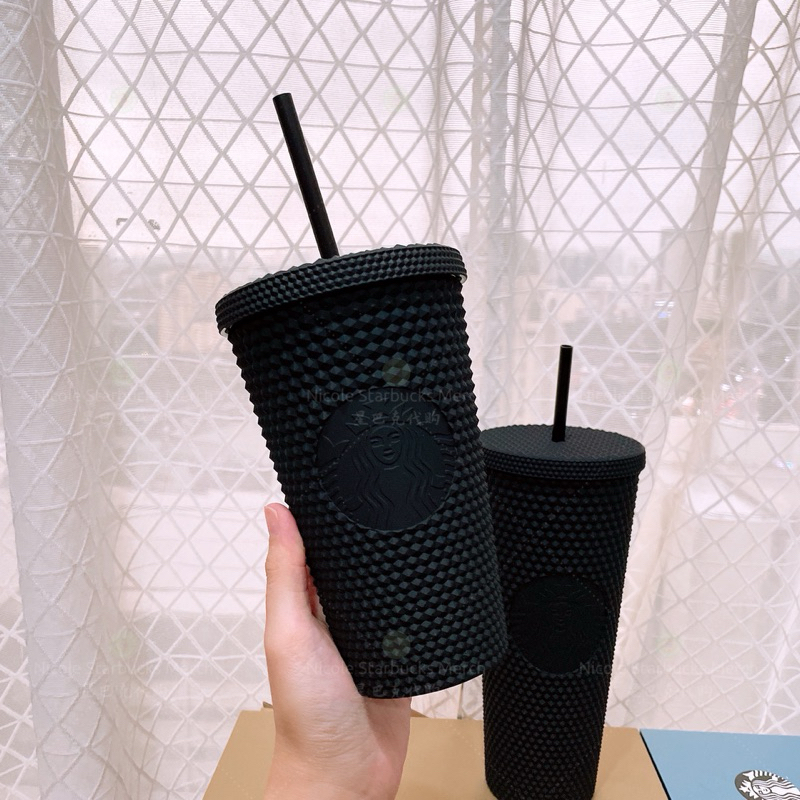 Starbucks Hong Kong & UK Matte Black Studded  &  |  Shopee Malaysia