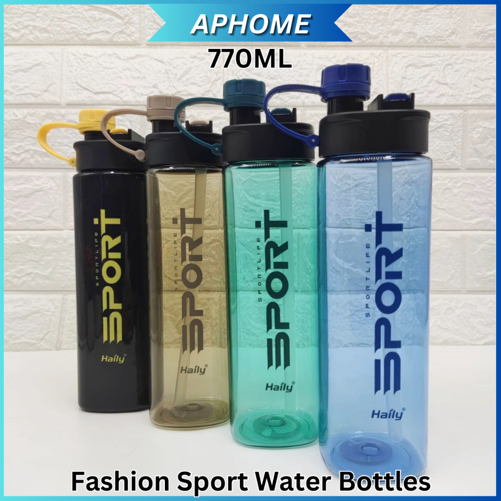 770ml Large Capacity Water Bottle Fashion Sport Bottle LeakProof