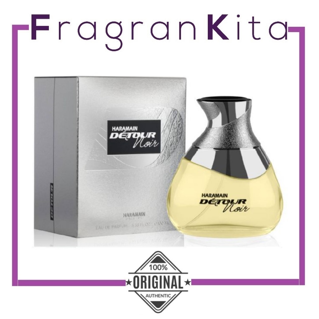 Al Haramain Detour Noir 100 ml EDP | Shopee Malaysia