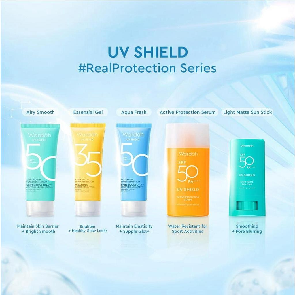 Wardah UV Shield SPF35 PA++ SPF50 PA+++ | Shopee Malaysia