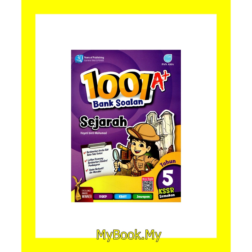 MyB Buku Latihan/Aktiviti : 1001 Bank Soalan Tahun 5 - Sejarah KSSR ...